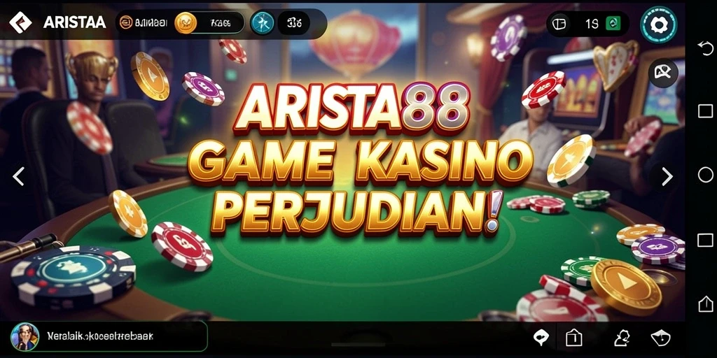 Tampilan gameplay ARISTA88 yang menegangkan dan mengasyikkan.