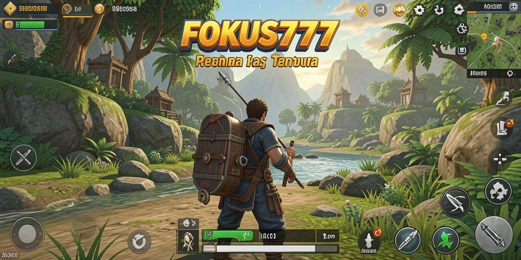 Screenshot gameplay menunjukkan dunia terbuka yang imersif dan beragam.