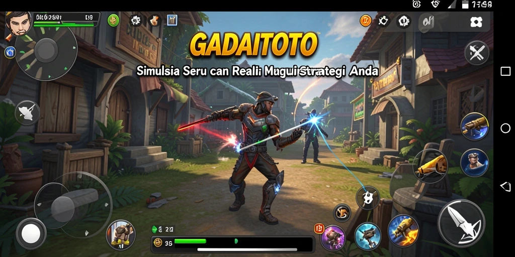 Tampilan gameplay <strong>GADAITOTO</strong> yang penuh aksi dalam dunia Simulation.
