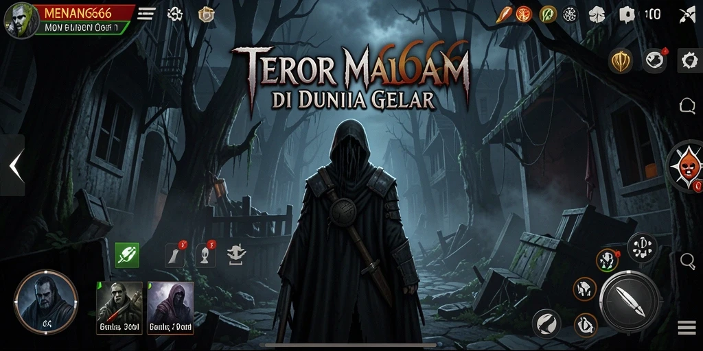 Tampilan gameplay <strong>MENANG666</strong> yang mencekam dan menegangkan.