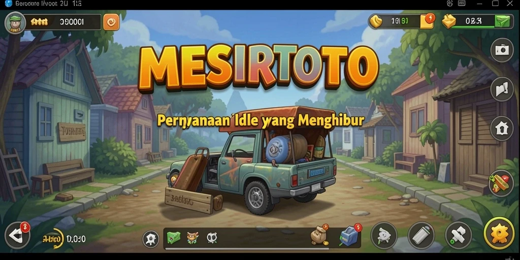 Tampilan screenshot utama MESIRTOTO menunjukkan gameplay yang seru dan menantang.