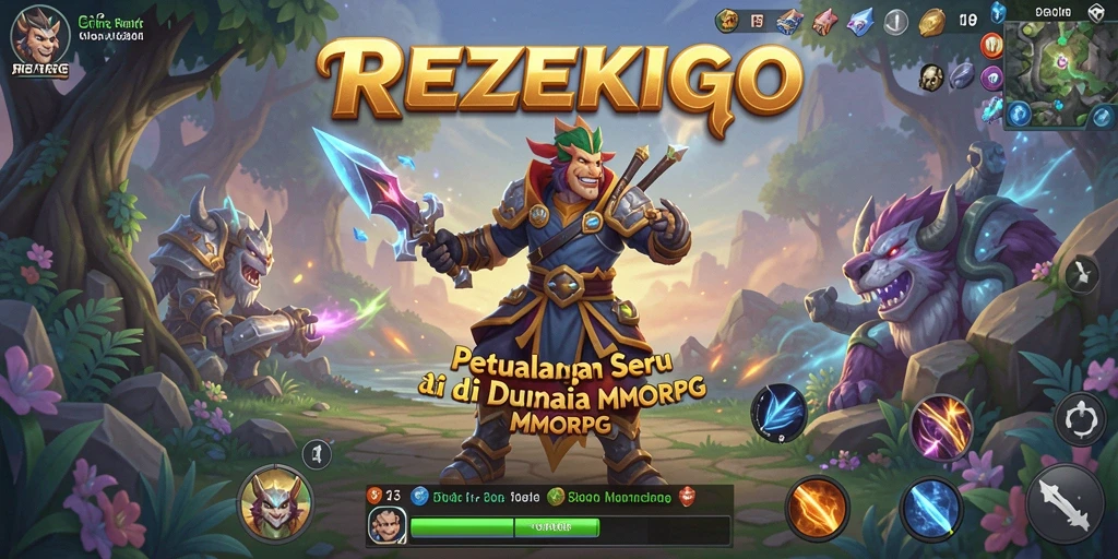 Gameplay seru dan grafis menawan di REZEKIGO.