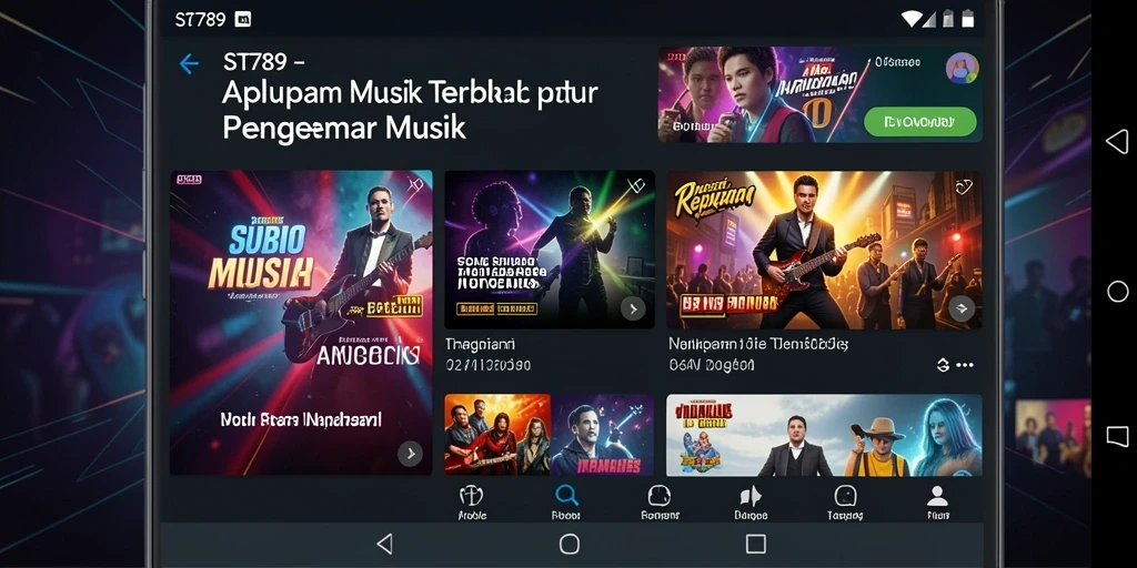 Tampilan menarik, gameplay bernyanyi dan mendengarkan musik di ST789.