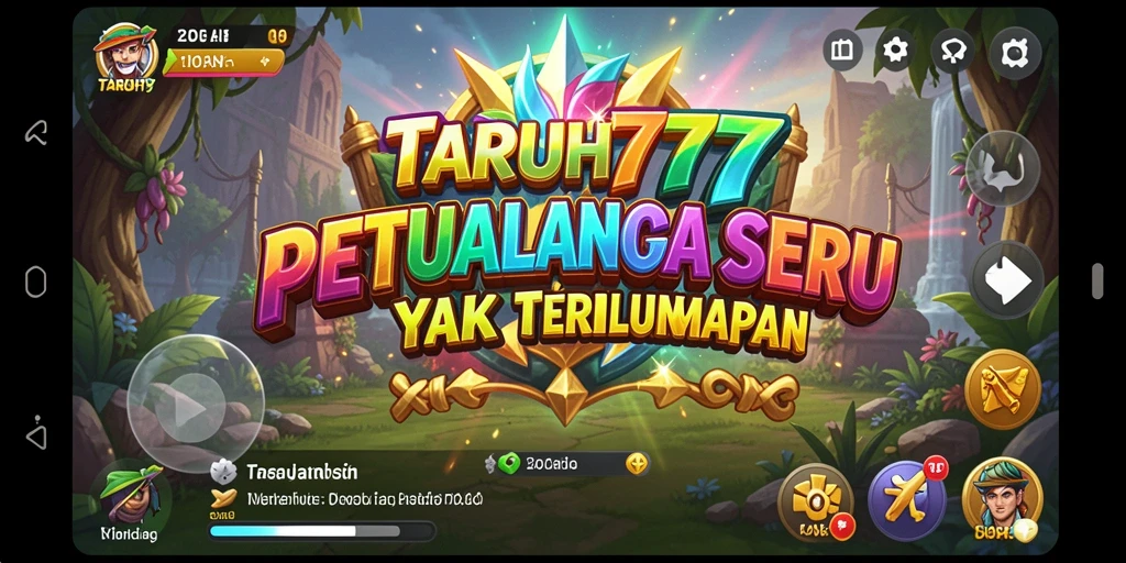 Tampilan gameplay seru dalam TARUH777 yang menggugah rasa petualangan.