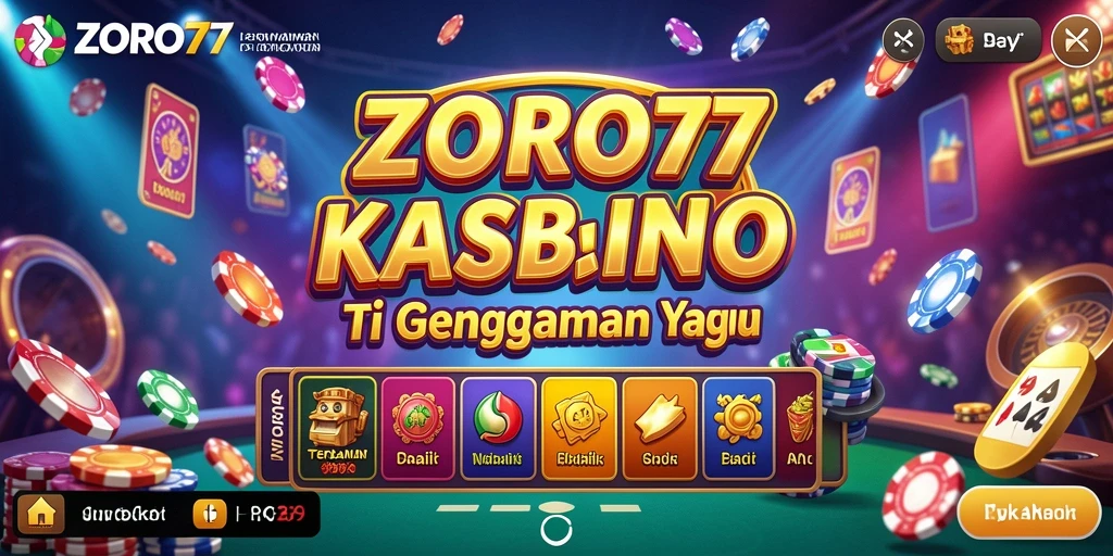 Tampilan gameplay menarik dari <strong>ZORO77</strong> yang siap menghibur Anda.